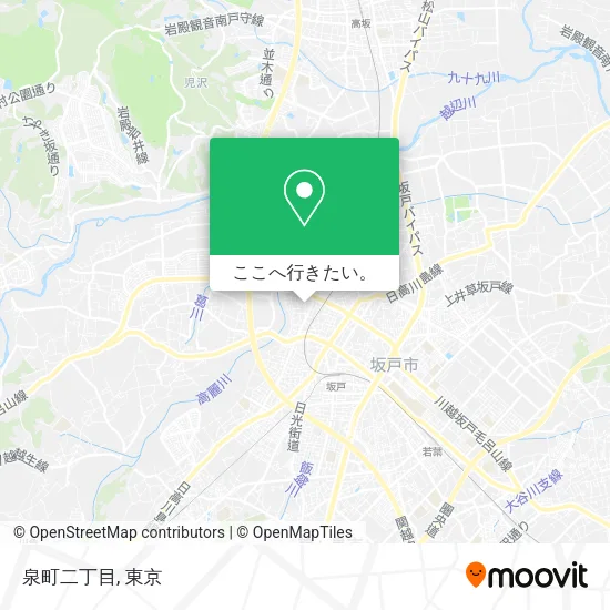 泉町二丁目地図