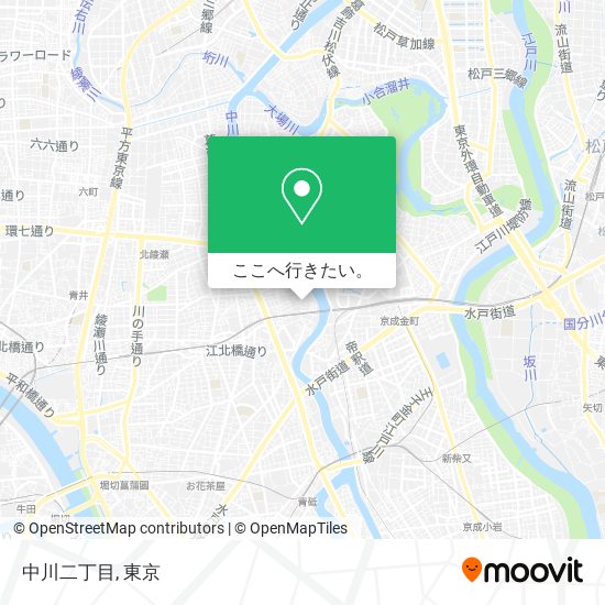 中川二丁目地図