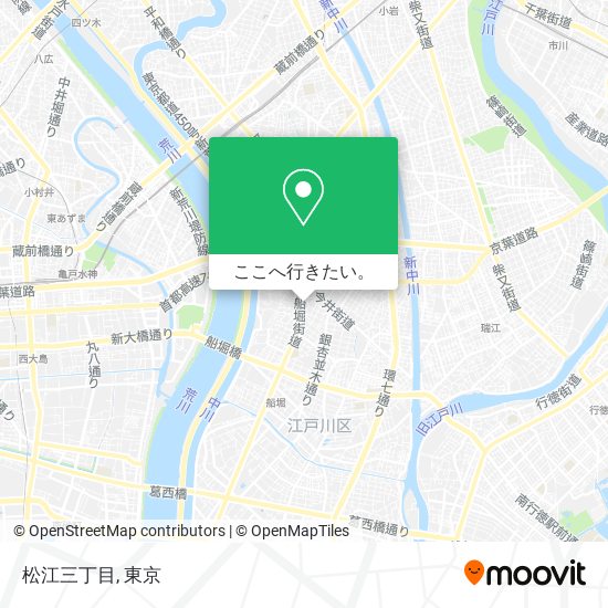 松江三丁目地図