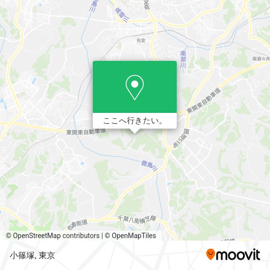 小篠塚地図