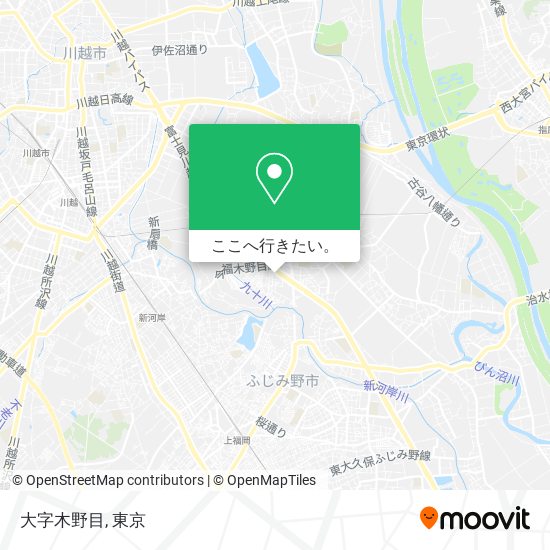 大字木野目地図