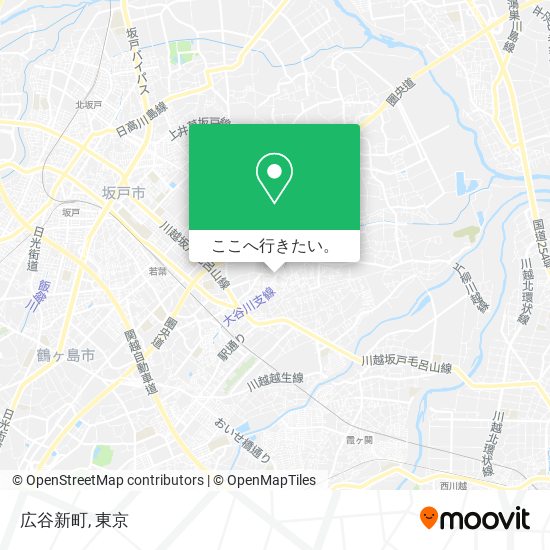 広谷新町地図