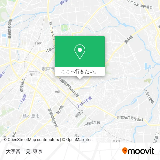 大字富士見地図