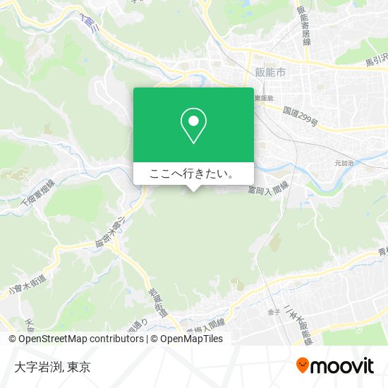 大字岩渕地図