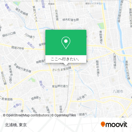 北浦橋地図