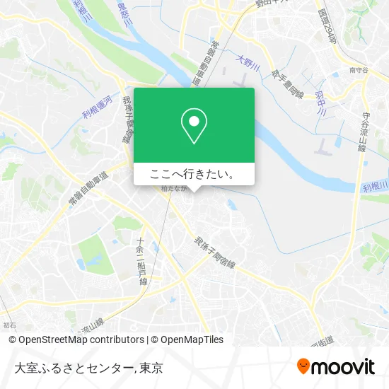 大室ふるさとセンター地図