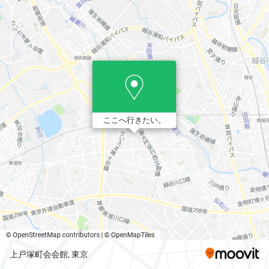 上戸塚町会会館地図