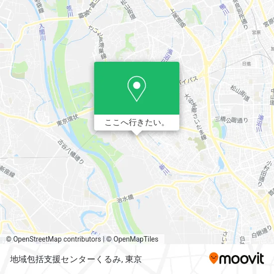 地域包括支援センターくるみ地図