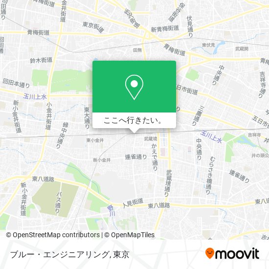 ブルー・エンジニアリング地図