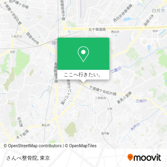 さんべ整骨院地図