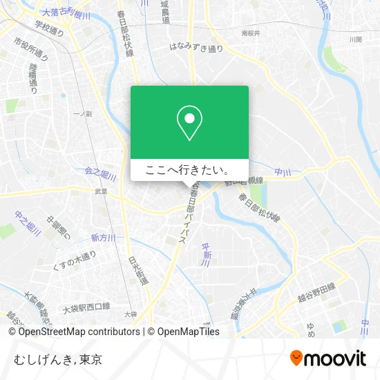 むしげんき地図