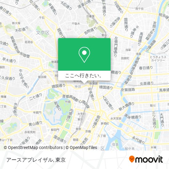 アースアプレイザル地図