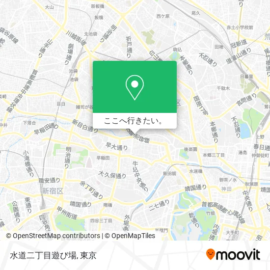 水道二丁目遊び場地図