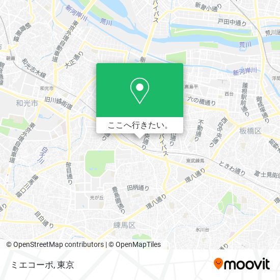 ミエコーポ地図