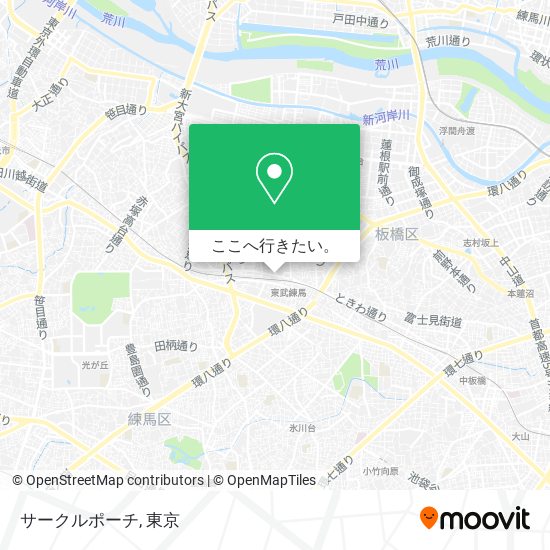 サークルポーチ地図