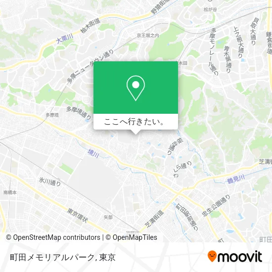 町田メモリアルパーク地図
