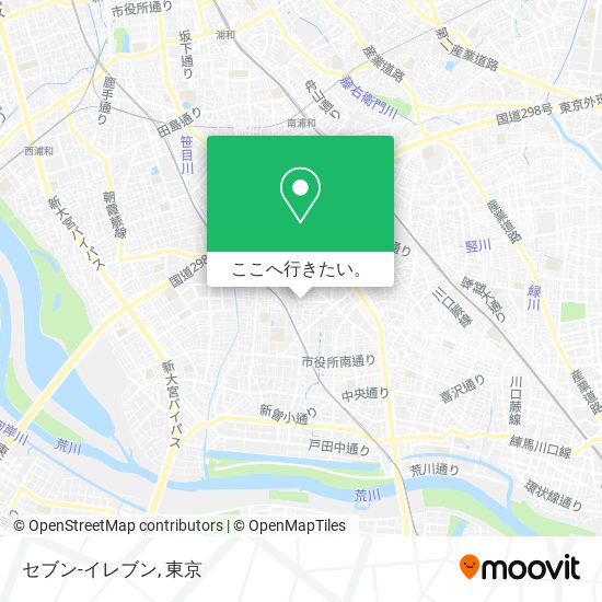 セブン-イレブン地図