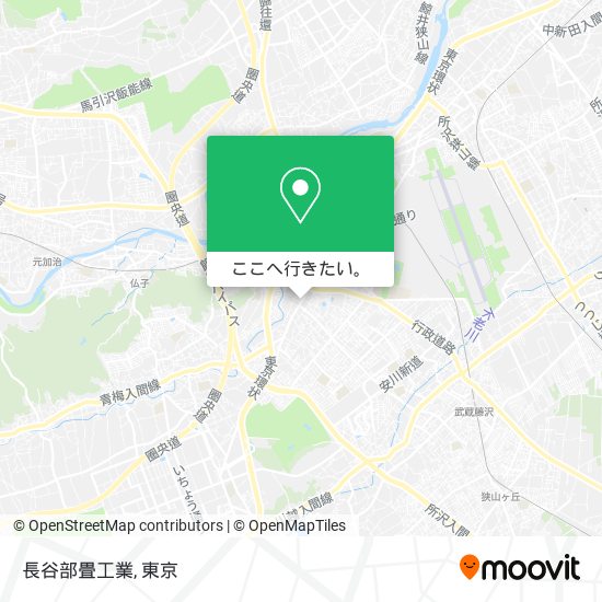 長谷部畳工業地図