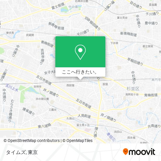 タイムズ地図