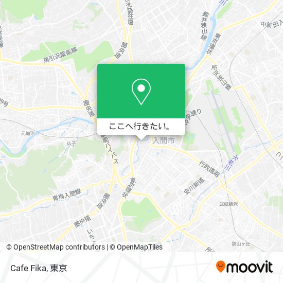 Cafe Fika地図