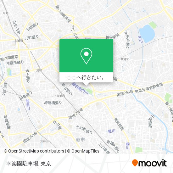 幸楽園駐車場地図