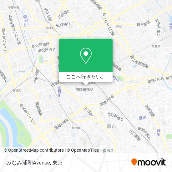 みなみ浦和Avenue地図