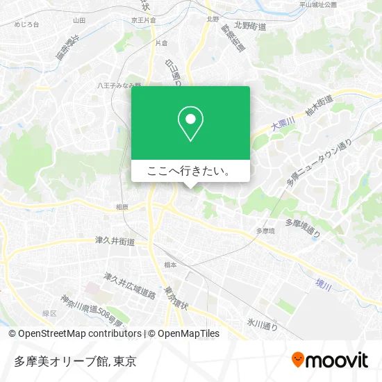 多摩美オリーブ館地図