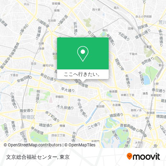 文京総合福祉センター地図