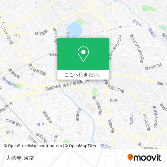大徳寺地図