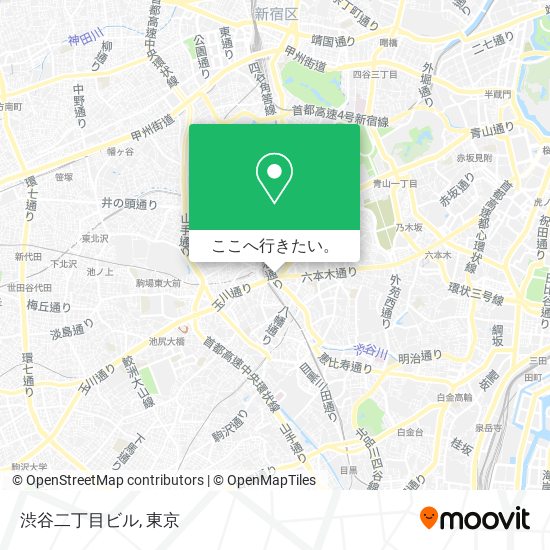 渋谷二丁目ビル地図