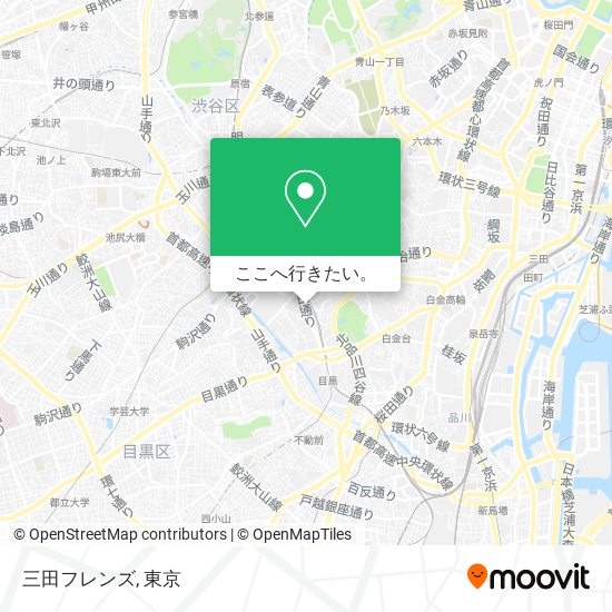 三田フレンズ地図