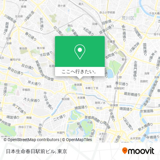 日本生命春日駅前ビル地図