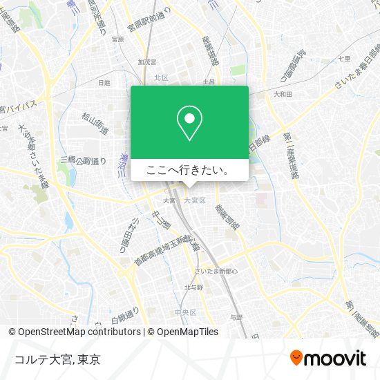 コルテ大宮地図