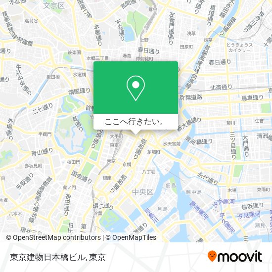 東京建物日本橋ビル地図