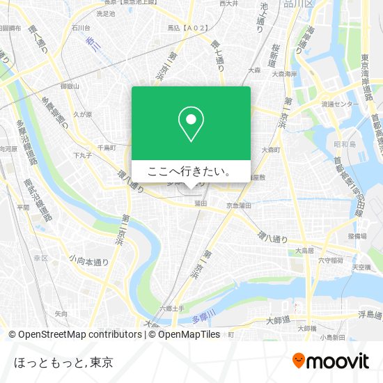 ほっともっと地図