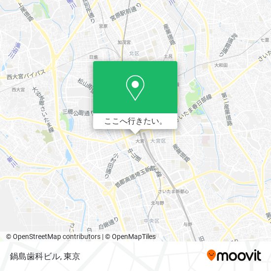 鍋島歯科ビル地図