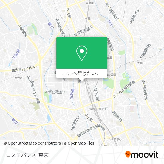 コスモパレス地図