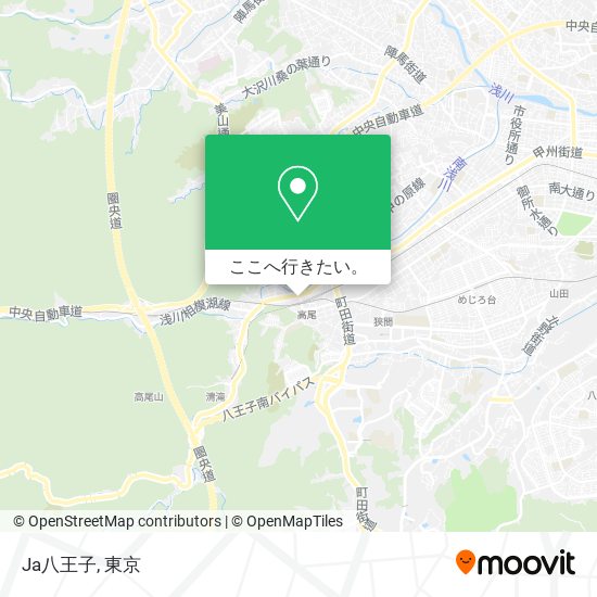 Ja八王子地図