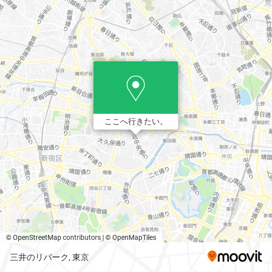 三井のリパーク地図