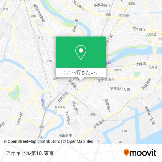 アオキビル第10地図