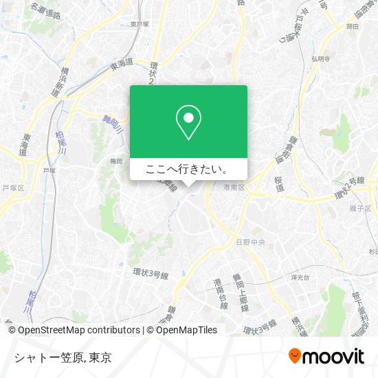 シャトー笠原地図