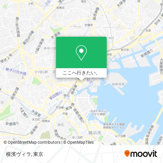 横濱ヴィラ地図