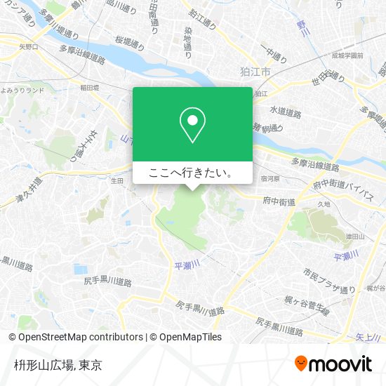 枡形山広場地図