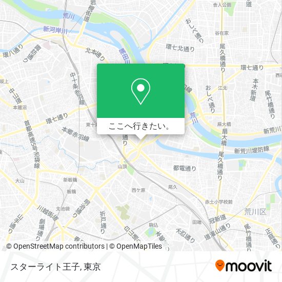 スターライト王子地図