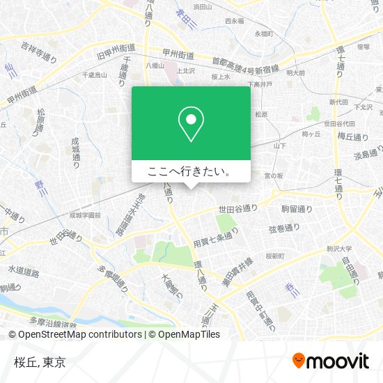 桜丘地図