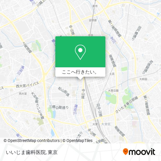 いいじま歯科医院地図