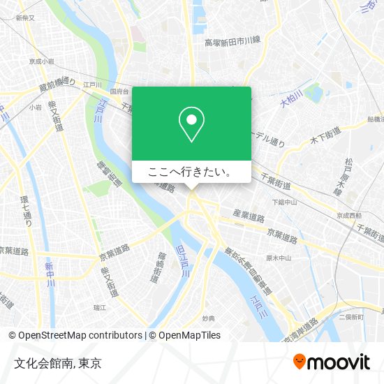 文化会館南地図