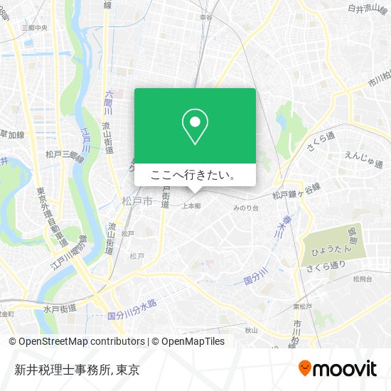 新井税理士事務所地図