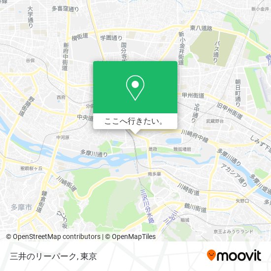 三井のリーパーク地図