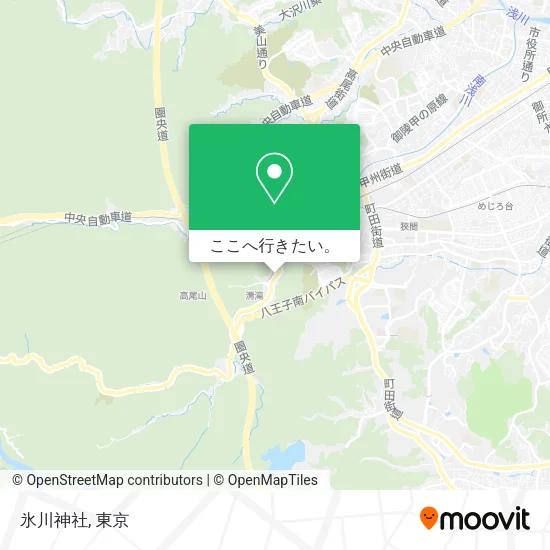 氷川神社地図